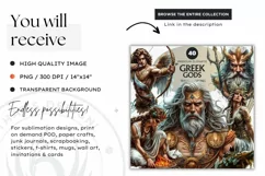 Ares god of war Clipart, Greek god,Ancient greece clipart Product Image 3