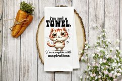 Funny Dish Towel Sublimation Bundle, Funny Kitchen Towel PNG Product Image 18