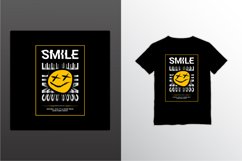 Smile writing design, suitable for screen printing t-shirts Product Image 1