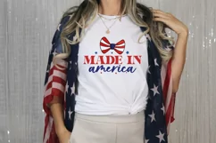 Made In America SVG, 4th Of July SVG Design Product Image 1