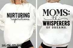 Moms: The whisperers of dreams SVG PNG Product Image 1
