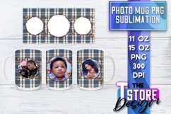Photo Mug Sublimation PNG Design | Photo 11 oz |15 oz Mug S Product Image 1