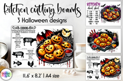 Halloween Cutting Boards Designs, Kitchen Conversion Charts Product Image 1