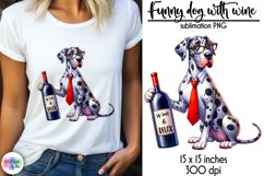 Funny Dog Sublimation Bundle, Funny Wine Quotes Bundle Product Image 4