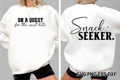 Funny Quotes Front &amp; Back SVG PNG Product Image 1