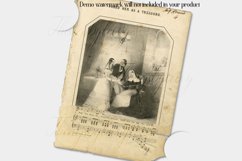 17 Antique Love Music Sheets Love Songs Digital Papers Product Image 3