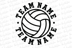 Team Name SVG | SVG Cut files | Cricut Product Image 1