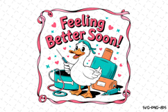 Feeling Better Soon svg Design | Svg Files for Cricut Product Image 1
