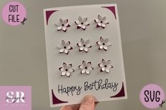 3D Birthday card insert design| Paper cutting |Cricut Card Product Image 4