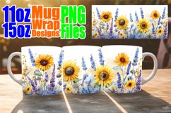 Springtime Bloom Mug Wrap - Sublimate Delight Product Image 1