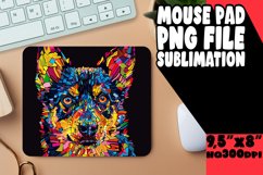 Creative Abstract Dog Wrap Sublimation PNG Product Image 1