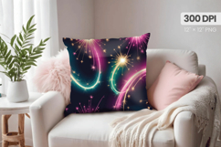 Happy New Year PNG Pillow, Festive New Year's Eve 2026 PNG Product Image 1