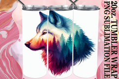 ENCHANTED EVENINGS 20oz TUMBLER WRAP, Animals Art Product Image 1