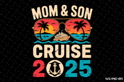 Mom &amp; Sun Cruise 2025 SVG Design | Summer | SVG Cut files Product Image 1