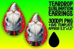 Stylish Teardrop Design for Earrings , Gnome Product Image 1