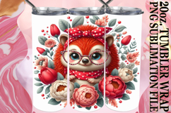 SWEET GIFT 20oz TUMBLER WRAP, Cute Animals Product Image 1