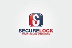 Secure Lock Logo Product Image 1