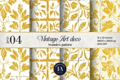 Vintage Art Deco Pattern | Retro Geometric Design Product Image 1