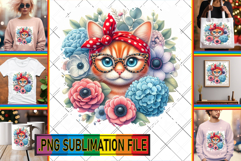 Joyful PNG TSHIRT Art Ideas, Cute Animals Product Image 1