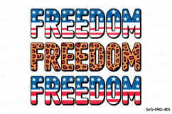 America Freedom Svg | 4th of July Svg | Svg Cut File Product Image 1
