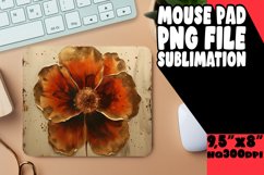 Enchanted Garden: Sublimation Mouse Pad Designs PNG Product Image 1