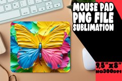 Spring Spectacle 3D Butterfly Mouse Pad - Colorful Product Image 1