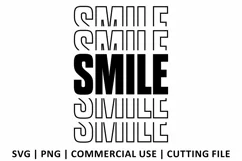 Smile SVG | Stacked SVG Product Image 2