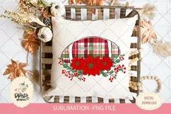 Football christmas plaid sublimation png Product Image 1