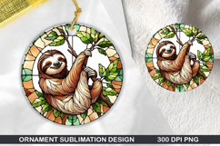 Animals Stained Glass Ornament Bundle, 30 High-Quality PNG Product Image 15