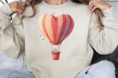 Cute Watercolor Valentines Day Clipart PNG Product Image 1