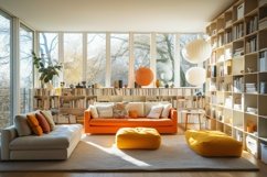Italian Flair Luxurious Living Room Interiors 426 Product Image 2