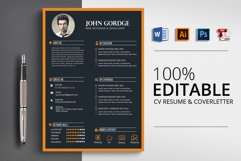 Creative Word CV Resume Product Image 1