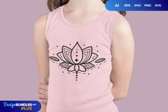 Magical Lotus Flower SVG Product Image 2