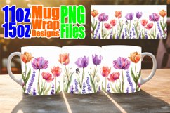 Blossom Burst Mug Wrap - Sublimate Joy Product Image 1