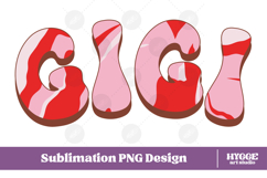 gigi Png Retro Retro Mother&#039;s Day Mom Sublimation Product Image 1