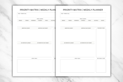Priority Matrix Weekly Planner Editable Template 1 Product Image 3