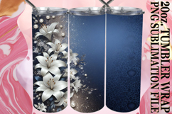 Blissful Reflections 20oz tumbler wrap, Leopard Prints Product Image 1