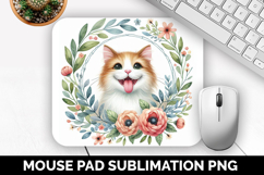 Cute Animals Mouse Pad Bundle, Sublimation Mouse Pad PNG Product Image 11