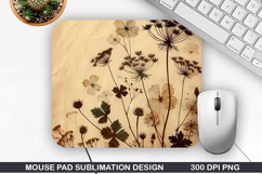 Vintage Mouse Pad Sublimation PNG Design - Mouse Pad PNG Product Image 1