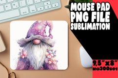 Playful Gnome Mouse Pad - Spring Edition Product Image 1