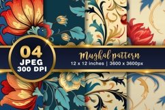 Vintage Botanical / Floral Digital Papers Product Image 1