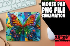 Colorful Butterfly Fantasy 3D Mouse Pad - Spring Product Image 1