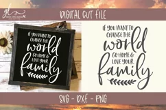 If You Want To Change The World - SVG Cut File Product Image 2