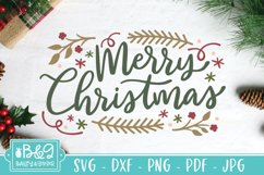 Farmhouse Christmas Sign SVG | Merry Christmas SVG Product Image 2