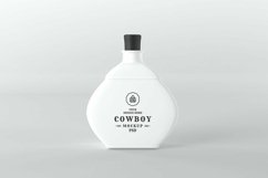 Cowboy Bottle Mockup Product Image 1