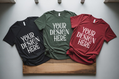 Christmas Family Matching Group T-Shirt Mockups | Holiday Fl Product Image 1