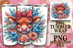 JOYFUL PRESENT 20oz TUMBLER WRAP, Cute Animals Product Image 1