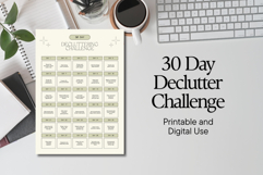 30 Day Declutter Challenge Printable Home Organization PDF Product Image 1
