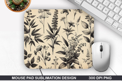Vintage Mouse Pad Sublimation PNG Design - Mouse Pad PNG Product Image 1
