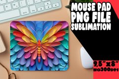 Spring Bliss Sublimation Mouse Pad - 3D Design Product Image 1